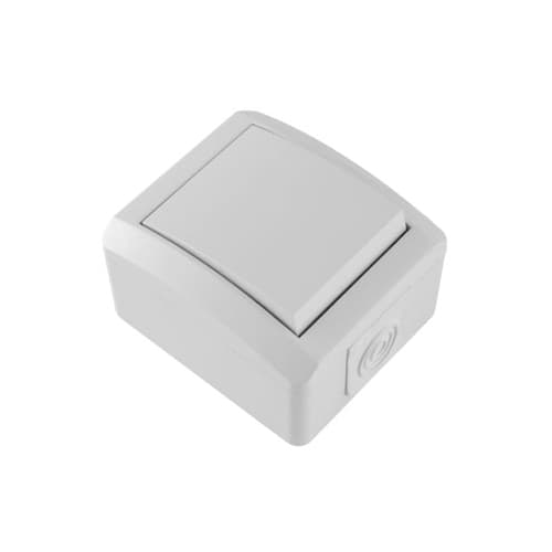 Sklopka jednopolna bijela SET-Q OG