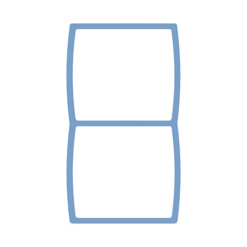 Uklopni okvir okomitog indikatora plavi Status