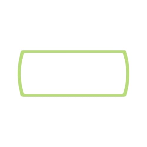 Uklopni okvir vodoravnog indikatora svjetlo zeleni Status