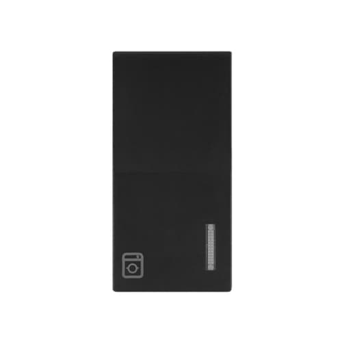 Tipkalo 1M sa indikacijom i oznakom za perilicu crno Kombo