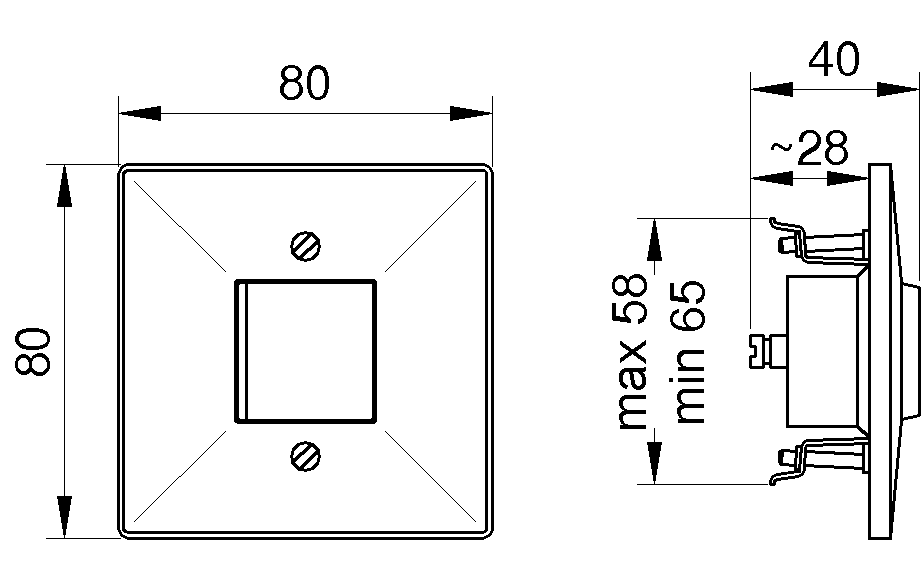 Spajanje dva izmjenična i jednog ili više križnih prekidača