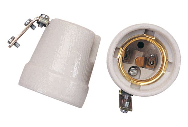 Grlo E27 porculan za plafonjere 130