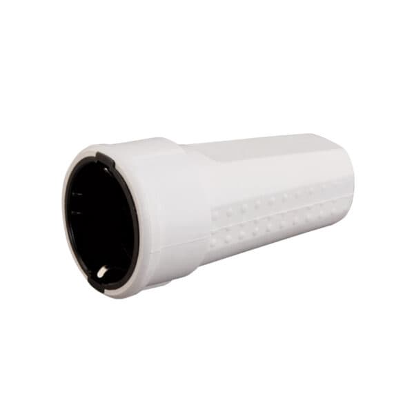 Spojka dvopolna bijela PVC