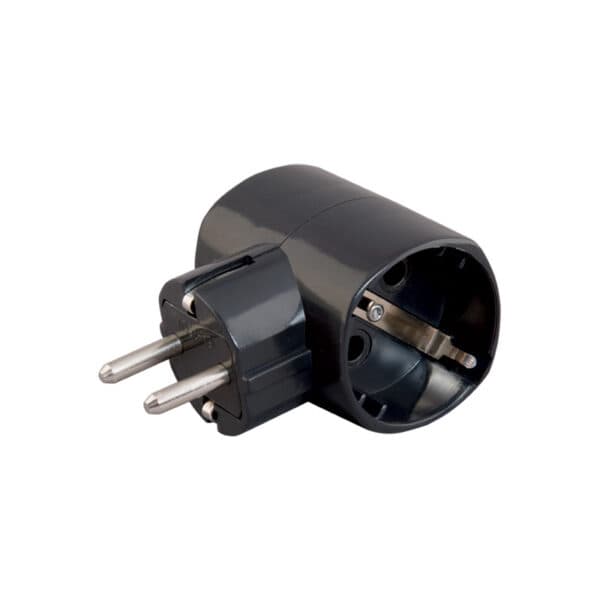 T-razdjelnik crni PVC